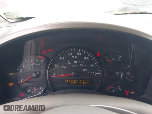 2005 Nissan Titan SE с VIN 1N6AA06B45N514239, выставлен на аукционе IAAI как лот 41370064 с пробегом 95 122 миль миль и . История ставок и продаж доступна на DreamBid. Изображение 7.