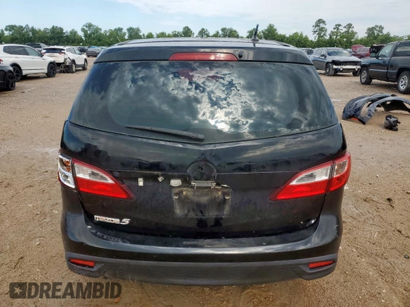 2012 Mazda 5 Sport with VIN JM1CW2BL6C0120288, listed as a Copart auction lot 60252315 with 127,494 mi miles and Salvage title. Bid and sale history available at DreamBid. Image 6.