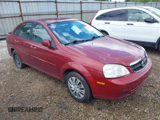 2008 Suzuki Forenza z VIN KL5JD56Z08K868081, wystawiony jako IAAI lot #42351125 z przebiegiem 166 648 mil mil oraz . Historia ofert i sprzedaży dostępna na DreamBid. Obrazek 1.