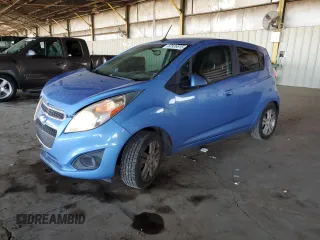 2014 Chevrolet Spark LT with VIN KL8CD6S95EC566945, listed as a Copart auction lot 52926615 with 60,551 mi miles and Salvage Title. Bid and sale history available at carsss.com. Image 1.