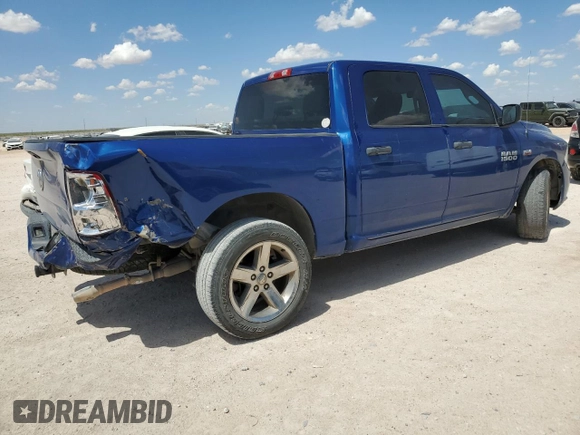 2014 Ram 1500 Express with VIN 3C6RR6KT9EG221727, listed as a Copart auction lot 65343974 with 154,126 mi miles and Salvage Title. Bid and sale history available at carsss.com. Image 3.