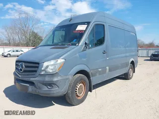 2018 Mercedes-Benz Sprinter Cargo Van Worker with VIN WD3PE7CD2JP630676, listed as a IAAI auction lot 41303275 with 1 mi miles. Bid and sale history available at carsss.com. Image 18.