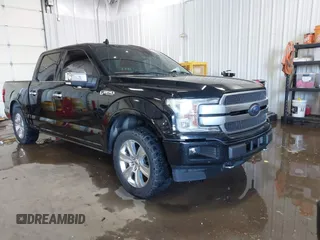 2018 Ford F-150 XL z VIN 1FTEW1EG3JFB51901, wystawiony jako IAAI lot #41267308 z przebiegiem 102 383 mil mil oraz . Historia ofert i sprzedaży dostępna na DreamBid. Obrazek 1.