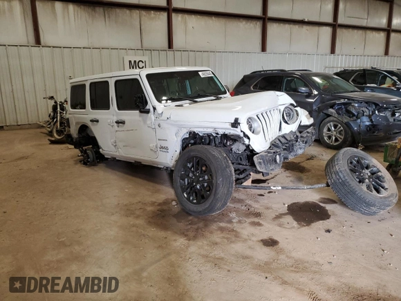2021 Jeep Wrangler Unlimited Sahara с VIN 1C4JJXP61MW868399, выставлен на аукционе Copart как лот 49039445 с пробегом 35 387 миль миль и На запчасти • Non repairable. История ставок и продаж доступна на DreamBid. Изображение 4.