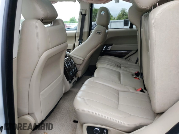 2016 Land Rover Range Rover HSE z VIN SALGS2PF3GA299365, wystawiony jako Copart lot #58929025 z przebiegiem 50 308 mil mil oraz Szkoda całkowita • Salvage title. Historia ofert i sprzedaży dostępna na DreamBid. Obrazek 11.