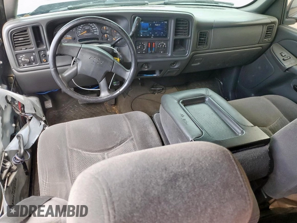 2007 Chevrolet Silverado 1500 LS with VIN 1GCEC19X57Z144975, listed as a Copart auction lot 53788615 with 217,344 mi miles and Salvage Title. Bid and sale history available at DreamBid. Image 8.