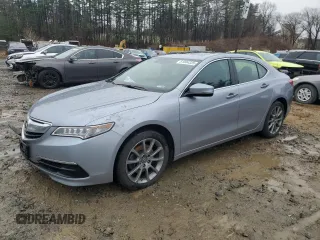 2015 Acura TLX V6 Tech with VIN 19UUB2F55FA015642, listed as a Copart auction lot 51804335 with 55,342 mi miles and Clean Title. Bid and sale history available at carsss.com. Image 1.