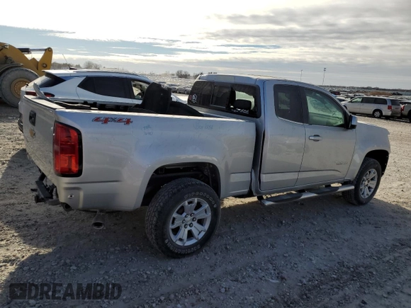 2019 Chevrolet Colorado 4WD LT with VIN 1GCHTCEN0K1119955, listed as a Copart auction lot 83905044 with 105,721 mi miles and Salvage Title. Bid and sale history available at carsss.com. Image 3.
