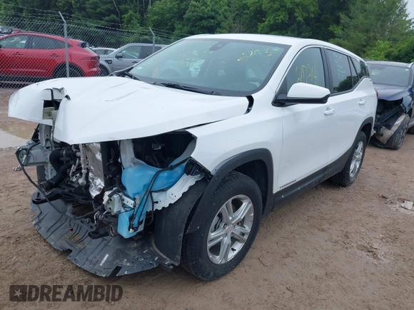 2023 GMC Terrain SLE with VIN 3GKALTEG4PL198456, listed as a IAAI auction lot 42522734 with 18,557 mi miles and . Bid and sale history available at DreamBid. Image 18.
