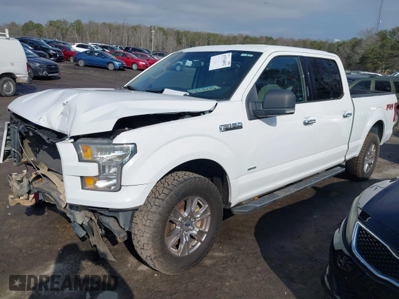 2016 Ford F-150 XLT with VIN 1FTFW1EG9GFC01505, listed as a IAAI auction lot 41534892 with 156,150 mi miles. Bid and sale history available at carsss.com. Image 21.
