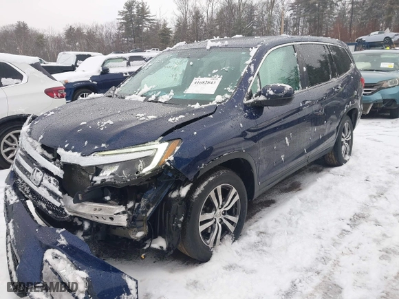 2016 Honda Pilot EX-L with VIN 5FNYF6H56GB099715, listed as a IAAI auction lot 41682843 with 104,637 mi miles. Bid and sale history available at carsss.com. Image 20.