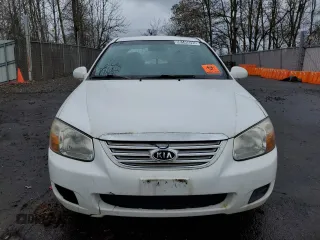 2007 Kia Spectra EX with VIN KNAFE121675467814, listed as a Copart auction lot 50145095 with 136,589 mi miles and Clean Title. Bid and sale history available at carsss.com. Image 5.
