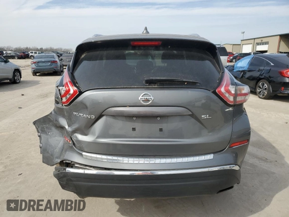 2018 Nissan Murano S with VIN 5N1AZ2MG3JN199428, listed as a Copart auction lot 45089395 with 180,385 mi miles and Salvage Title. Bid and sale history available at DreamBid. Image 6.