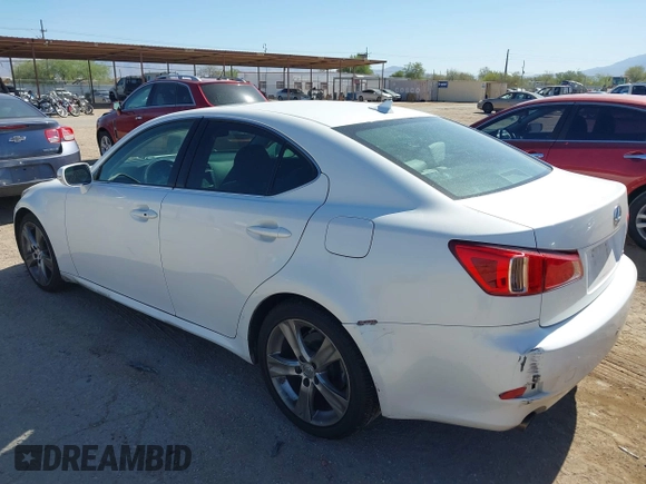2011 Lexus IS 250 с VIN JTHBF5C24B5154684, выставлен на аукционе IAAI как лот 42214896 с пробегом Не указан миль и . История ставок и продаж доступна на DreamBid. Изображение 3.