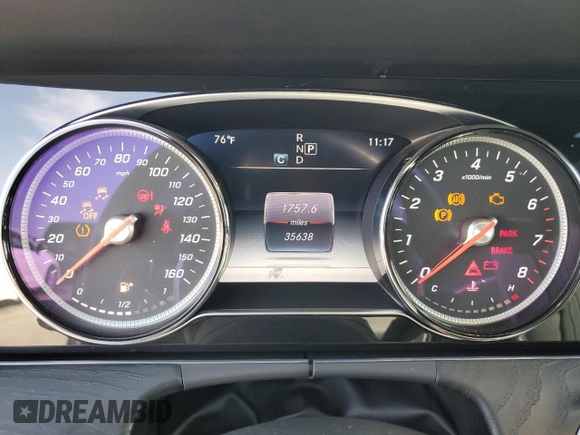 2019 Mercedes-Benz E-Class E 450 with VIN WDD1J6HBXKF116113, listed as a Copart auction lot 42472944 with 35,638 mi miles and Salvage Title. Bid and sale history available at carsss.com. Image 9.