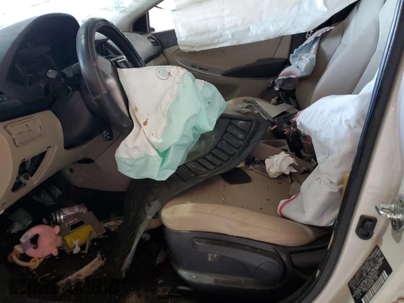 2016 Hyundai Accent SE with VIN KMHCT4AE9GU048603, listed as a Copart auction lot 49574965 with 0 mi miles and Salvage Title. Bid and sale history available at carsss.com. Image 7.