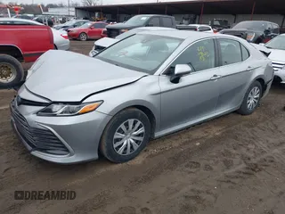2022 Toyota Camry Hybrid LE with VIN 4T1C31AK4NU582044, listed as a IAAI auction lot 41496677 with 52,991 mi miles. Bid and sale history available at carsss.com. Image 18.