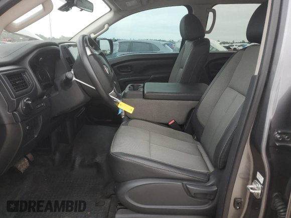 2021 Nissan Titan SV with VIN 1N6AA1EE2MN507967, listed as a Copart auction lot 45288265 with 53,293 mi miles and Salvage title. Bid and sale history available at DreamBid. Image 7.