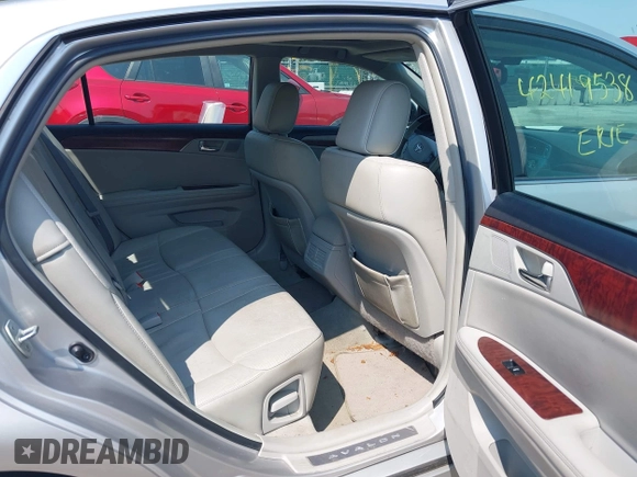 2011 Toyota Avalon with VIN 4T1BK3DB2BU433519, listed as a IAAI auction lot 42419538 with 162,366 mi miles and . Bid and sale history available at DreamBid. Image 8.