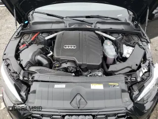 2023 Audi A5 Sportback S line Premium Plus with VIN WAUFACF55PA019396, listed as a Copart auction lot 46191885 with 7,404 mi miles and Salvage Title. Bid and sale history available at carsss.com. Image 12.