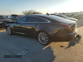 2015 Jaguar XJ Portfolio with VIN SAJWA2GZ7F8V83492, listed as a Copart auction lot 43789355 with 132,020 mi miles and Salvage Title. Bid and sale history available at carsss.com. Image 2.