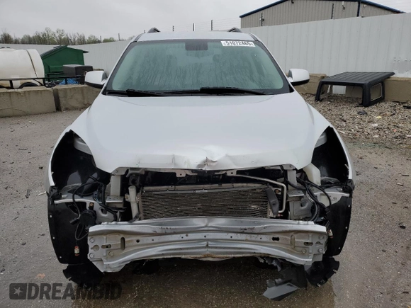 2017 Chevrolet Equinox LT with VIN 2GNFLFEK7H6219840, listed as a Copart auction lot 51072465 with 107,868 mi miles and Non Repairable. Bid and sale history available at carsss.com. Image 5.