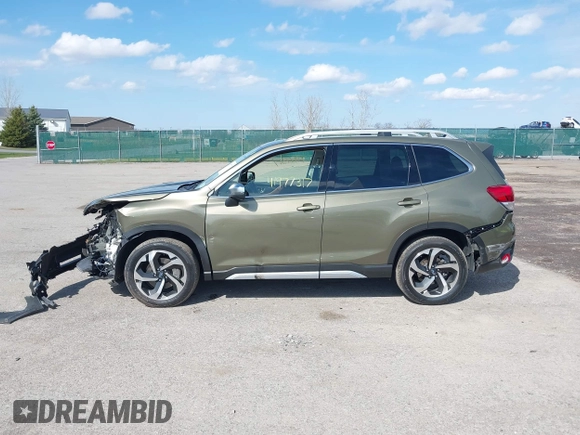 2023 Subaru Forester Touring with VIN JF2SKARC5PH474450, listed as a IAAI auction lot 41977317 with 31,220 mi miles. Bid and sale history available at carsss.com. Image 14.