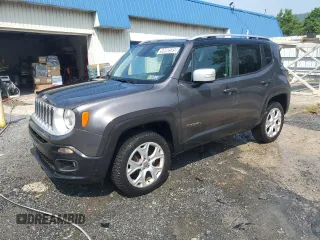 2018 Jeep Renegade Limited with VIN ZACCJBDB5JPH79960, listed as a Copart auction lot 59890585 with 44,445 mi miles and Clean title. Bid and sale history available at DreamBid. Image 1.