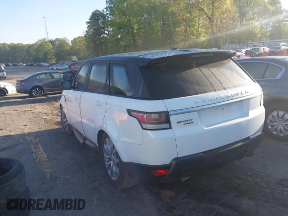 2014 Land Rover Range Rover Sport HSE with VIN SALWR2WF3EA388164, listed as a IAAI auction lot 42001042 with 116,500 mi miles and . Bid and sale history available at DreamBid. Image 3.