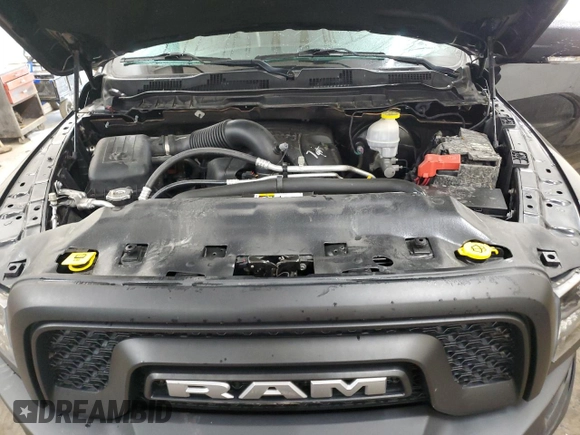 2018 Ram 1500 Rebel with VIN 1C6RR7YT3JS128802, listed as a Copart auction lot 50512365 with 98,106 mi miles and Salvage title. Bid and sale history available at DreamBid. Image 11.