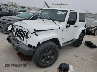 2015 Jeep Wrangler Altitude z VIN 1C4GJWBG8FL730965, wystawiony jako Copart lot #86276064 z przebiegiem 43 541 mil mil oraz Szkoda całkowita • Salvage title. Historia ofert i sprzedaży dostępna na DreamBid. Obrazek 1.