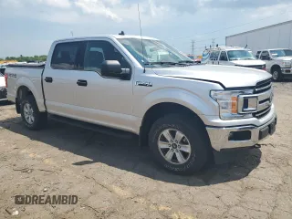 2019 Ford F-150 XL with VIN 1FTEW1E44KFD25160, listed as a Copart auction lot 62812725 with 68,460 mi miles and Clean title. Bid and sale history available at DreamBid. Image 4.