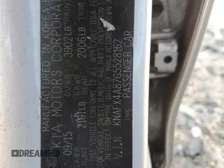 2016 Kia Forte EX z VIN KNAFX4A87G5528162, wystawiony jako Copart lot #49631115 z przebiegiem 134 796 mil mil oraz Szkoda całkowita • Salvage title. Historia ofert i sprzedaży dostępna na DreamBid. Obrazek 12.