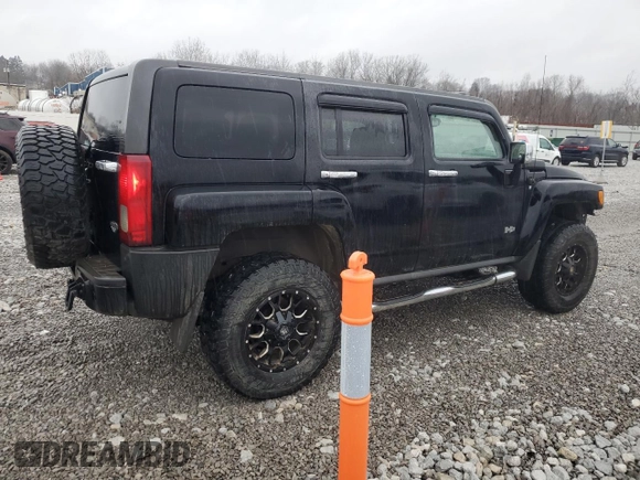 2008 Hummer H3 SUV Alpha with VIN 5GTEN63L988187163, listed as a Copart auction lot 84388474 with 216,831 mi miles and Salvage Title. Bid and sale history available at carsss.com. Image 3.