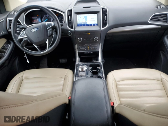 2020 Ford Edge SEL with VIN 2FMPK4J91LBA24576, listed as a Copart auction lot 50312435 with 87,956 mi miles and Salvage Title. Bid and sale history available at DreamBid. Image 8.