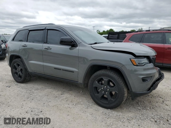 2021 Jeep Grand Cherokee Freedom with VIN 1C4RJFAG4MC770600, listed as a Copart auction lot 60846255 with 56,427 mi miles and Salvage title. Bid and sale history available at DreamBid. Image 4.