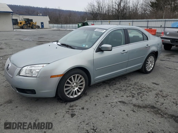 2007 Mercury Milan Premier z VIN 3MEHM08Z47R605514, wystawiony jako Copart lot #45085905 z przebiegiem 180 039 mil mil oraz Szkoda całkowita • Salvage title. Historia ofert i sprzedaży dostępna na DreamBid. Obrazek 1.