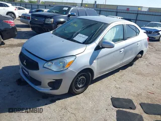 2020 Mitsubishi Mirage ES z VIN ML32F3FJ1LHF12385, wystawiony jako IAAI lot #41857039 z przebiegiem 64 909 mil mil oraz . Historia ofert i sprzedaży dostępna na DreamBid. Obrazek 2.