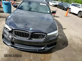 2019 BMW 5 Series 530i with VIN WBAJA5C53KWW30663, listed as a Copart auction lot 52177985 with 116,233 mi miles and Salvage Title. Bid and sale history available at carsss.com. Image 11.