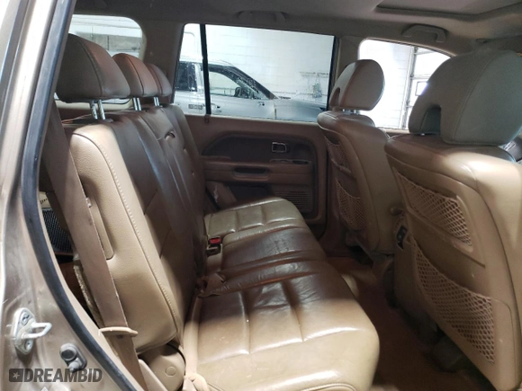 2006 Honda Pilot EX-L with VIN 5FNYF18516B004298, listed as a Copart auction lot 52034645 with 276,019 mi miles and Salvage Title. Bid and sale history available at carsss.com. Image 11.