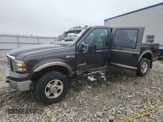 2005 Ford F-250 XL with VIN 1FTSW21P85EC34332, listed as a Copart auction lot 62486495 with 196,089 mi miles and Non repairable. Bid and sale history available at DreamBid. Image 1.