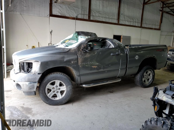 2006 Dodge 1500 SLT with VIN 1D7HU16216J244190, listed as a Copart auction lot 88060675 with Not Provided miles and Salvage Title. Bid and sale history available at DreamBid. Image 1.