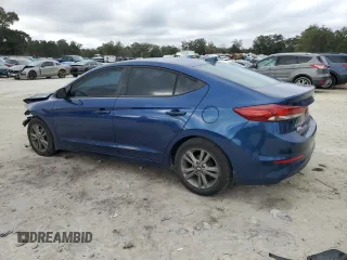 2017 Hyundai Elantra SE with VIN 5NPD84LF8HH105434, listed as a Copart auction lot 89069285 with 124,999 mi miles and Salvage Title. Bid and sale history available at DreamBid. Image 2.