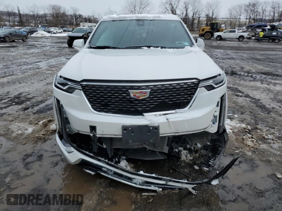 2024 Cadillac XT6 AWD Premium Luxury с VIN 1GYKPDRS7RZ701332, выставлен на аукционе Copart как лот 44737765 с пробегом 16 347 миль миль и Списание • Salvage title. История ставок и продаж доступна на DreamBid. Изображение 5.