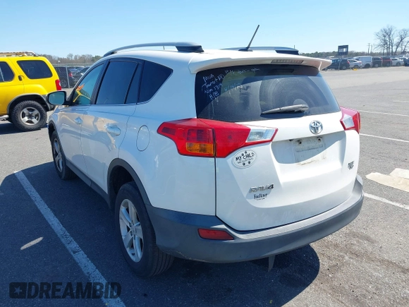 2013 Toyota RAV4 XLE with VIN 2T3RFREV7DW081319, listed as a IAAI auction lot 42066565 with 138,693 mi miles and . Bid and sale history available at carsss.com. Image 3.