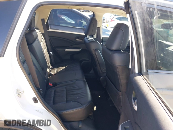 2014 Honda CR-V EX-L with VIN 5J6RM3H75EL038743, listed as a IAAI auction lot 41827047 with 92,513 mi miles and . Bid and sale history available at carsss.com. Image 8.