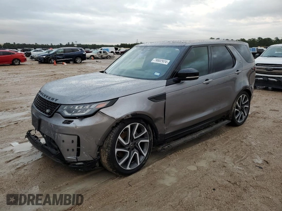 2020 Land Rover Discovery HSE Luxury with VIN SALRT2RV1L2420750, listed as a Copart auction lot 79802924 with 53,338 mi miles and Salvage Title. Bid and sale history available at carsss.com. Image 1.