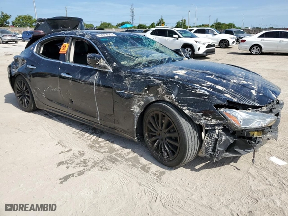 2015 Maserati Ghibli with VIN ZAM57XSA5F1142682, listed as a Copart auction lot 59862623 with 0 mi miles. Bid and sale history available at carsss.com. Image 4.