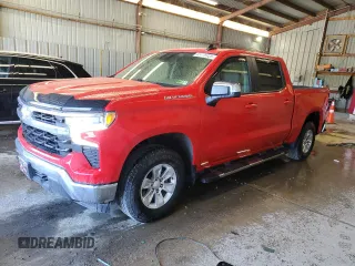 2023 Chevrolet Silverado 1500 LT z VIN 2GCUDDED6P1149438, wystawiony jako Copart lot #55115935 z przebiegiem 26 781 mil mil oraz Szkoda całkowita • Salvage title. Historia ofert i sprzedaży dostępna na DreamBid. Obrazek 1.