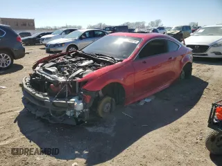 2015 Lexus RC 350 with VIN JTHSE5BC9F5004721, listed as a Copart auction lot 49898215 with 0 mi miles and Salvage Title. Bid and sale history available at carsss.com. Image 1.